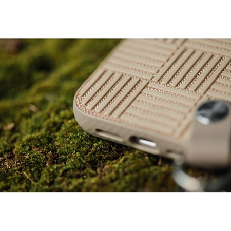 Moshi Altra - tok levehető zsinórral iPhone 13 Pro (antibakteriális NanoShield™) (kék)