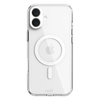 Moshi iGlaze MagSafe - Coque pour iPhone 16 (Luna Silver)