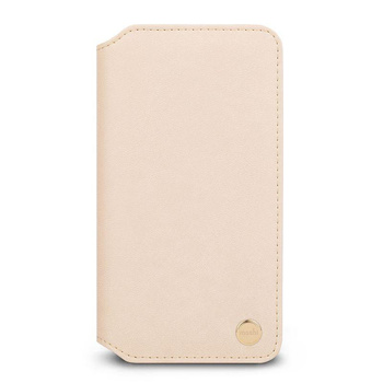 Moshi Overture - Coque pour iPhone Xs Max avec pochette pour cartes + stand up (Beige Savanna)