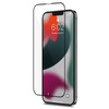 Moshi AirFoil Pro - Flexible Hybrid Glass for iPhone 13 Pro Max (black frame)