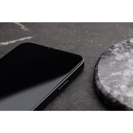 Moshi AirFoil Pro - Flexible hybrid glass iPhone 13 mini (black frame)