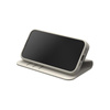 Moshi Overture MagSafe - kožené flipové pouzdro 3 v 1 pro iPhone 15 Pro (Eggnog White)