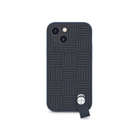 Moshi Altra - Étui avec dragonne détachable iPhone 13 mini (anti-bactérien NanoShield™) (Bleu)