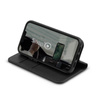 Moshi Overture - flipové pouzdro 3 v 1 pro iPhone 13 (antibakteriální NanoShield™) (Jet Black)
