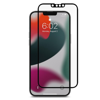 Moshi iVisor AG - Matte screen protection film for iPhone 13 Pro Max (black bezel)