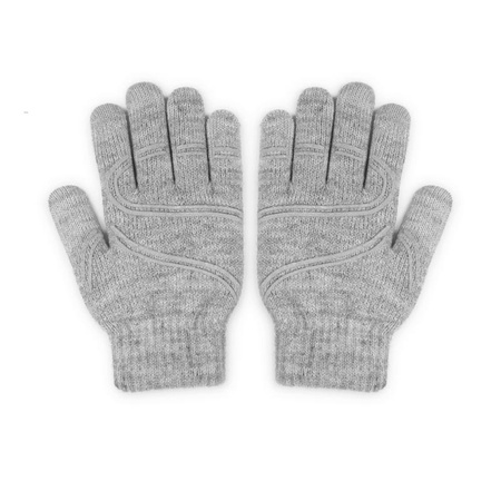 Gants pour écran tactile Moshi Digits - Gants pour écran tactile de smartphone (M) (Gris clair)