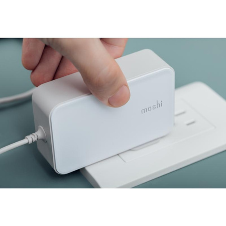 Moshi ProGeo - Chargeur USB-C 65W Power Delivery pour ordinateur portable (EU)