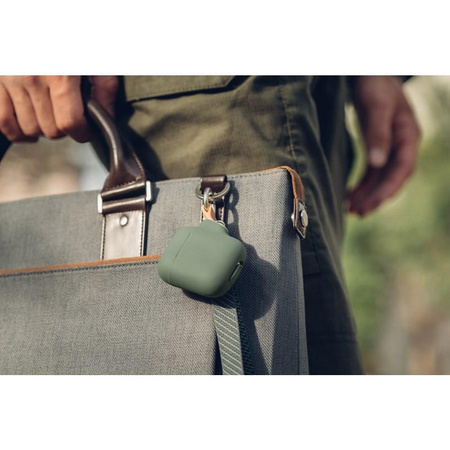 Moshi Pebbo - AirPods case with detachable wrist strap (Mint Green)