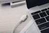 Moshi Mythro C - Aluminum USB-C dock headphones with microphone (Jet Silver)