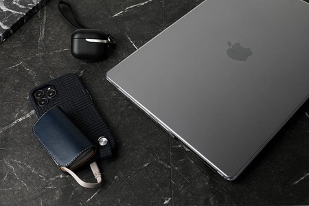 Moshi iGlaze Hardshell Case - MacBook Air 13.6" M2 Case (2022) (Stealth Clear)