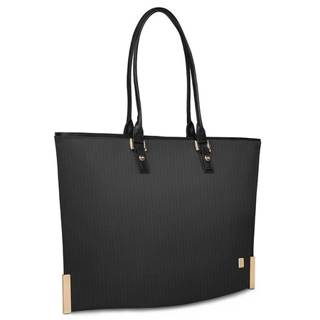 Moshi Aria - Women's bag with 13" laptop sleeve (Slate Black)