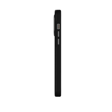 Moshi Napa Slim MagSafe - kožené pouzdro pro iPhone 14 Pro (Midnight Black)