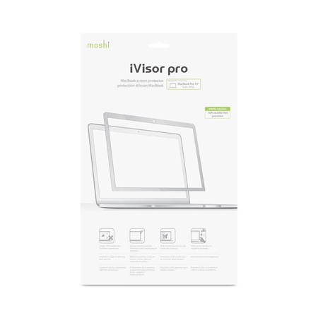 Moshi iVisor AG - Matte screen protection film for MacBook Pro 13" (2020/2019/2018/2017/2016) / MacBook Air 13" Retina (Black/Clear/Matte)
