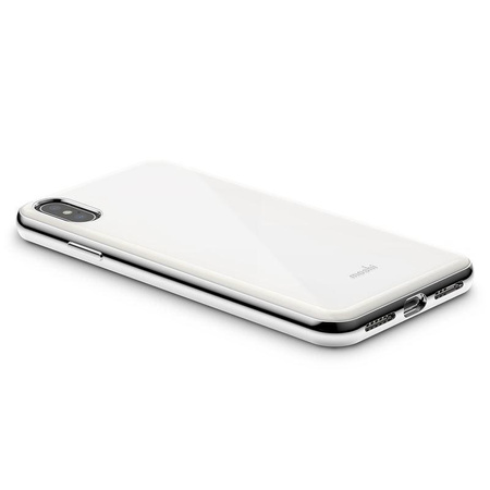 Moshi iGlaze - iPhone Xs Max tok (gyöngyházfehér)