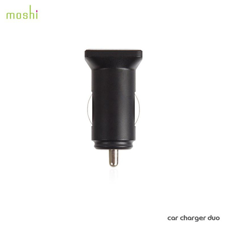 Moshi Car Charger Duo - Chargeur de voiture 2x USB (Aluminium)