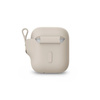 Moshi Pebbo - AirPods case with detachable wrist strap (Savanna Beige)