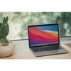 Moshi iVisor XT - Bildschirmschutzfolie für MacBook Pro 13" / MacBook Air 13" (schwarzer Rahmen)