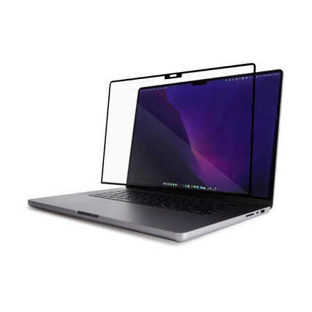 Moshi iVisor XT - MacBook Pro 16" screen protection film (M3/M2/M1/2023-2021) (black frame)
