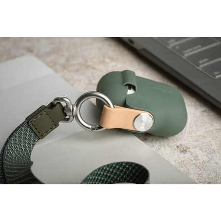 Moshi Pebbo - AirPods case with detachable wrist strap (Mint Green)