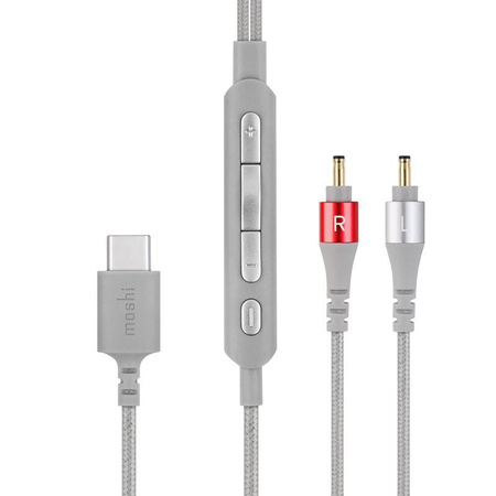 Moshi Avanti C - USB-C 24-bit/DAC In-Ear Headphones (Burgundy Red)