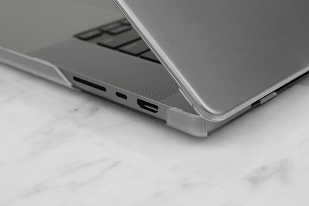 Moshi iGlaze Hardshell Case - MacBook Air 13.6" M2 Case (2022) (Stealth Clear)