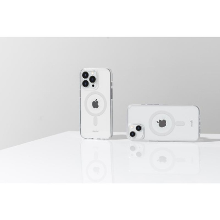 Moshi Arx Clear Slim Hardshell Case - Etui iPhone 13 mini MagSafe (Crystal Clear)