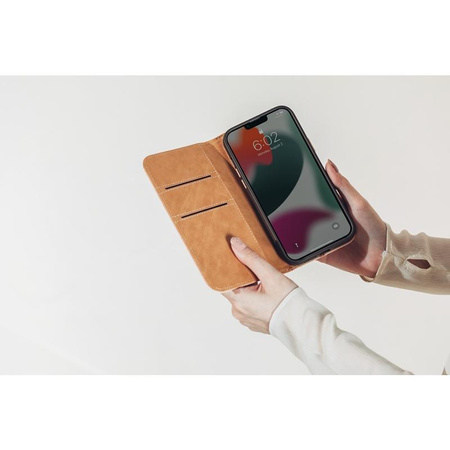 Moshi Overture - 3 az 1-ben tok flip cover iPhone 13 Pro (antibakteriális NanoShield™) (Luna Pink)