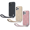 Moshi Altra - Étui avec dragonne détachable iPhone 13 Pro Max (anti-bactérien NanoShield™) (Bleu)
