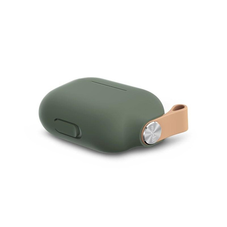 Moshi Pebbo - AirPods Pro tok levehető csuklópánttal (mentazöld)