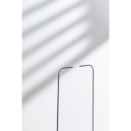 Moshi AirFoil Pro - Rugalmas hibrid üveg iPhone 13 mini (fekete keret)
