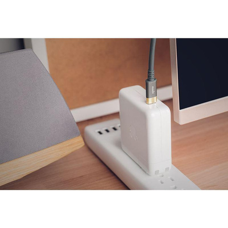 Moshi USB-C Monitor Cable - Kabel USB-C Power Delivery 100W z obsługą 4K/60 Hz (HDR) (Gray/Gold)