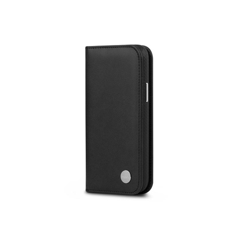 Moshi Overture - Etui 3w1 z klapką iPhone 13 mini (antybakteryjne NanoShield™) (Jet Black)