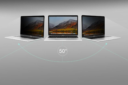 Moshi Umbra - MacBook Pro 16" (M1, 2021) screen protection film with privacy filter (black frame)