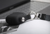 Moshi Pebbo - Étui AirPods 3 avec dragonne amovible (Shadow Black)