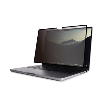 Moshi Umbra - MacBook Pro 14" (M3/M2/M1/2023-2021) screen protector film with privacy filter (black frame)