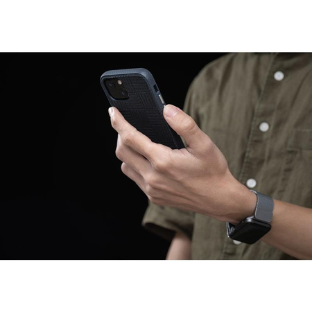 Moshi Altra - Etui z odpinaną smyczką iPhone 13 (antybakteryjne NanoShield™) (Blue)