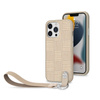 Moshi Altra - Étui avec dragonne détachable iPhone 13 Pro (NanoShield™ antibactérien) (Sahara Beige)