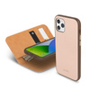 Moshi Overture - iPhone 12 / iPhone 12 Pro Flip Case + Brieftasche und Ständer (SnapTo System) (Luna Pink)