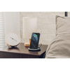 Moshi Lounge Q vezeték nélküli töltőállvány - Qi vezeték nélküli induktív töltő iPhone és Android 15W (Nordic Gray)