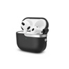 Moshi Pebbo Luxe - AirPods 3 case with detachable wrist strap (Charcoal Black)