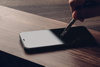 Moshi AirFoil Pro - Flexible hybrid glass iPhone 12 / iPhone 12 Pro (black frame)