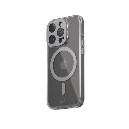 Moshi iGlaze MagSafe - iPhone 15 Pro Case (Meteorite Gray)
