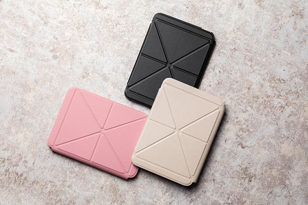 Moshi VersaCover - iPad mini 6 (2021) origami case with Apple Pencil charging (Savanna Beige)