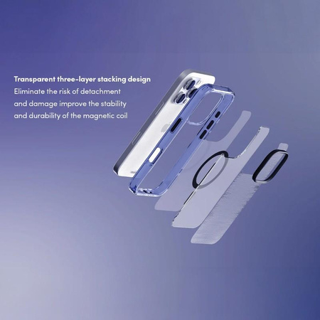 Moshi iGlaze MagSafe - iPhone 16 Pro Max Case (Dusk Indigo)