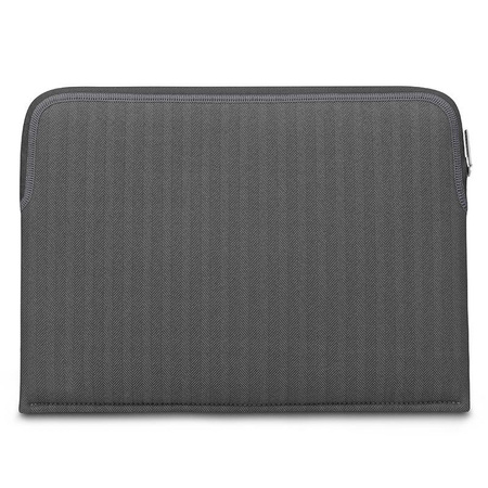 Moshi Pluma - Housse pour MacBook Pro 13" (2020/2018/2017/2016) / Surface Pro (2017) (gris chevron)