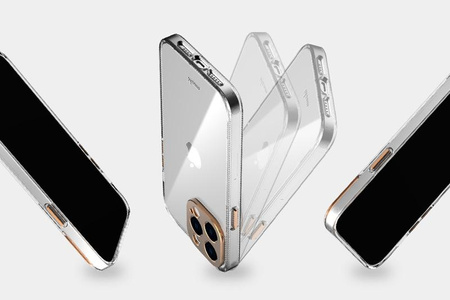 Moshi iGlaze - Etui iPhone 14 (Luna Silver)