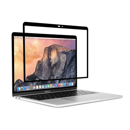 Moshi iVisor AG - Film de protection d'écran mat pour MacBook Pro 13" (2020/2019/2018/2017/2016) / MacBook Air 13" Retina (Black/Clear/Matte)