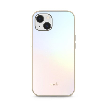 Moshi iGlaze Slim Hardshell tok - iPhone 13 tok (SnapTo rendszer) (Astral Silver)