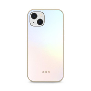 Moshi iGlaze Slim Hardshell Case - Coque pour iPhone 13 (système SnapTo) (Astral Silver)