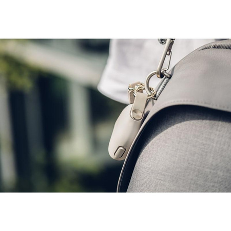 Moshi Pebbo - AirPods case with detachable wrist strap (Savanna Beige)